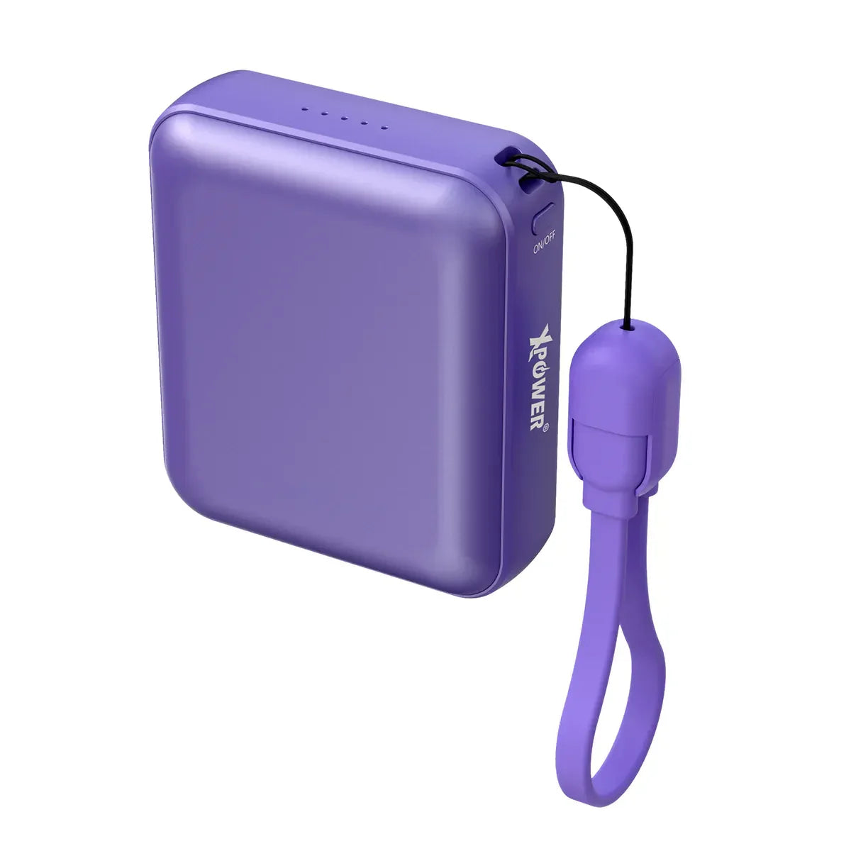 Xpower 10000mah 20w Tiny Power Bank - Purple - Tashqila Xpower 10000mah 20w Tiny Power Bank - Purple - Tashqila